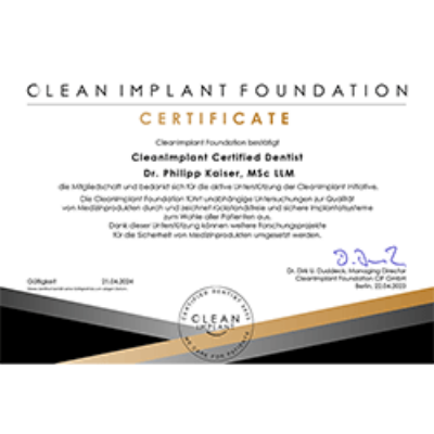 Clean Implant Foundation