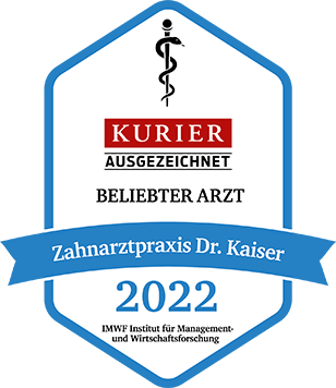 Kurier Auszeichung Beliebter Arzt: Zahnarzt Dr. Kaiser in Drassburg, Burgenland