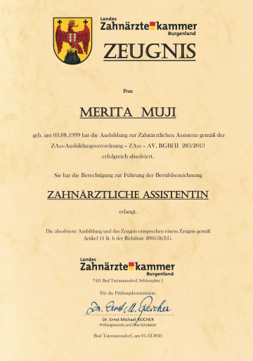Zeugnis