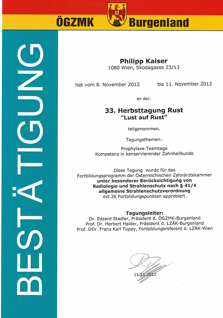 Herbsttagung 2012