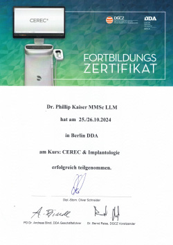 Kurs: CEREC & Implantologie