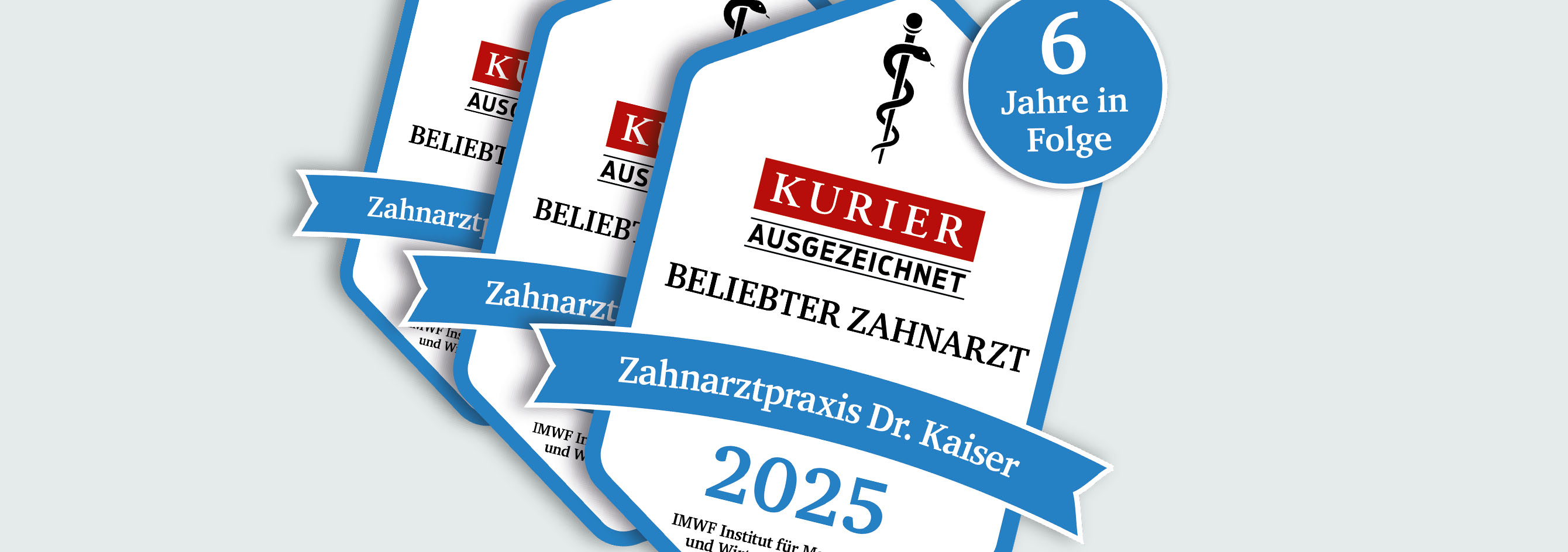 Auszeichnungen, Dr. Philipp Kaiser, MMSc LLM & Kollegen, Zahnarzt Draßburg, zwischen Eisenstadt & Mattersburg im Burgenland