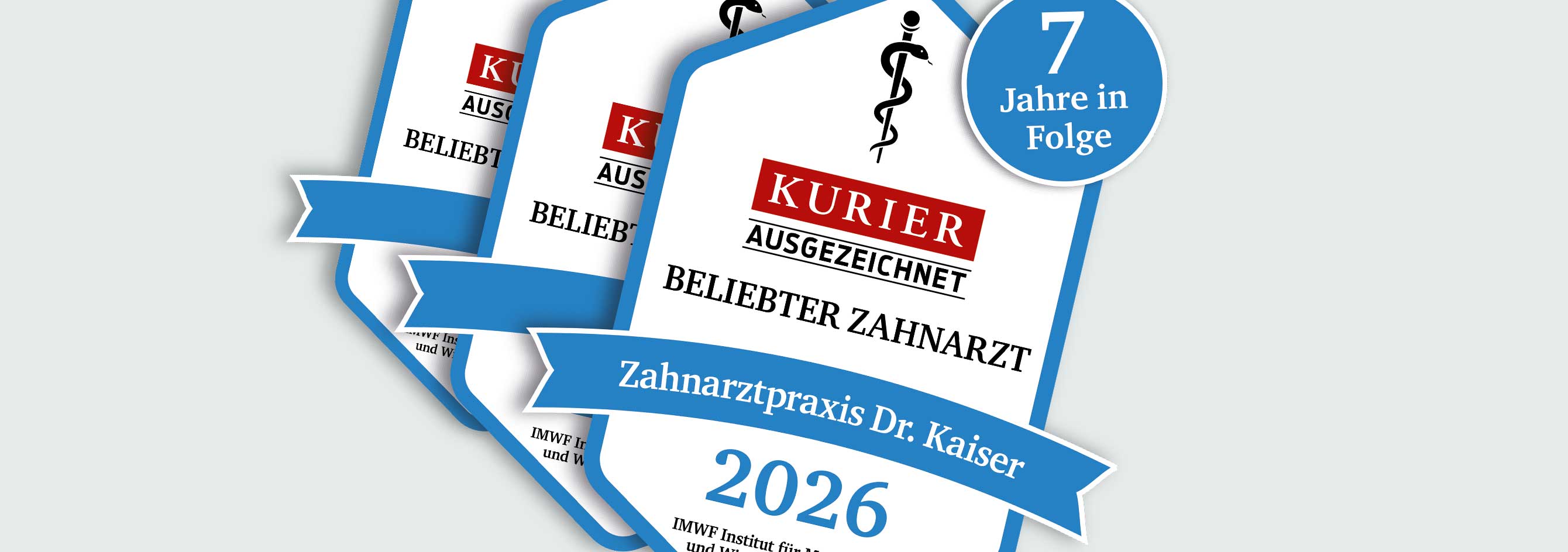 Auszeichnungen, Dr. Philipp Kaiser, MMSc LLM & Kollegen, Zahnarzt Draßburg, zwischen Eisenstadt & Mattersburg im Burgenland