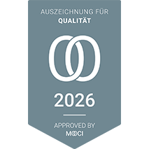 MOOCI Auszeichnung für Qualität