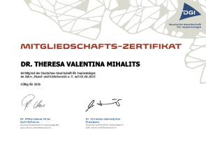 Mitgliedschafts-Zertifikat