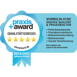 Praxis+Award Qualitätssiegel