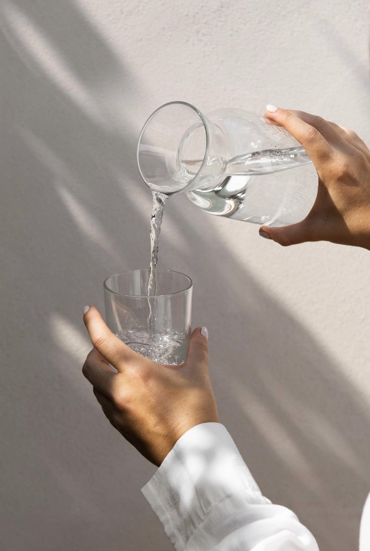 Wasser die gesunde Lösung
